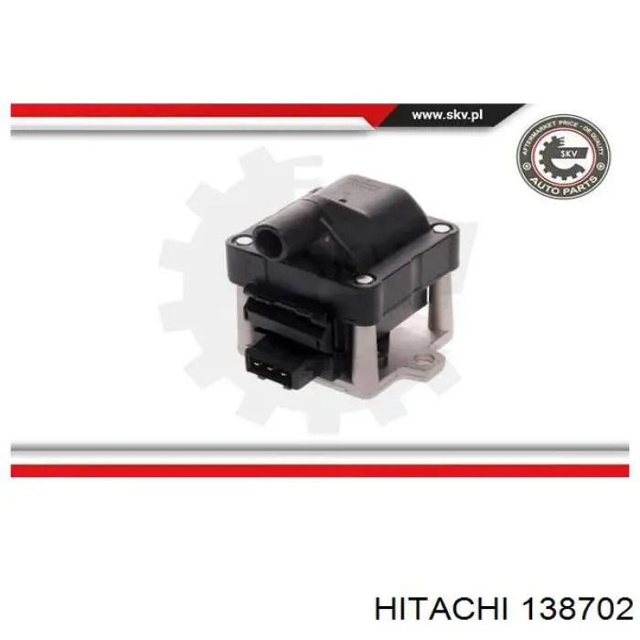 138702 Hitachi bobina de encendido