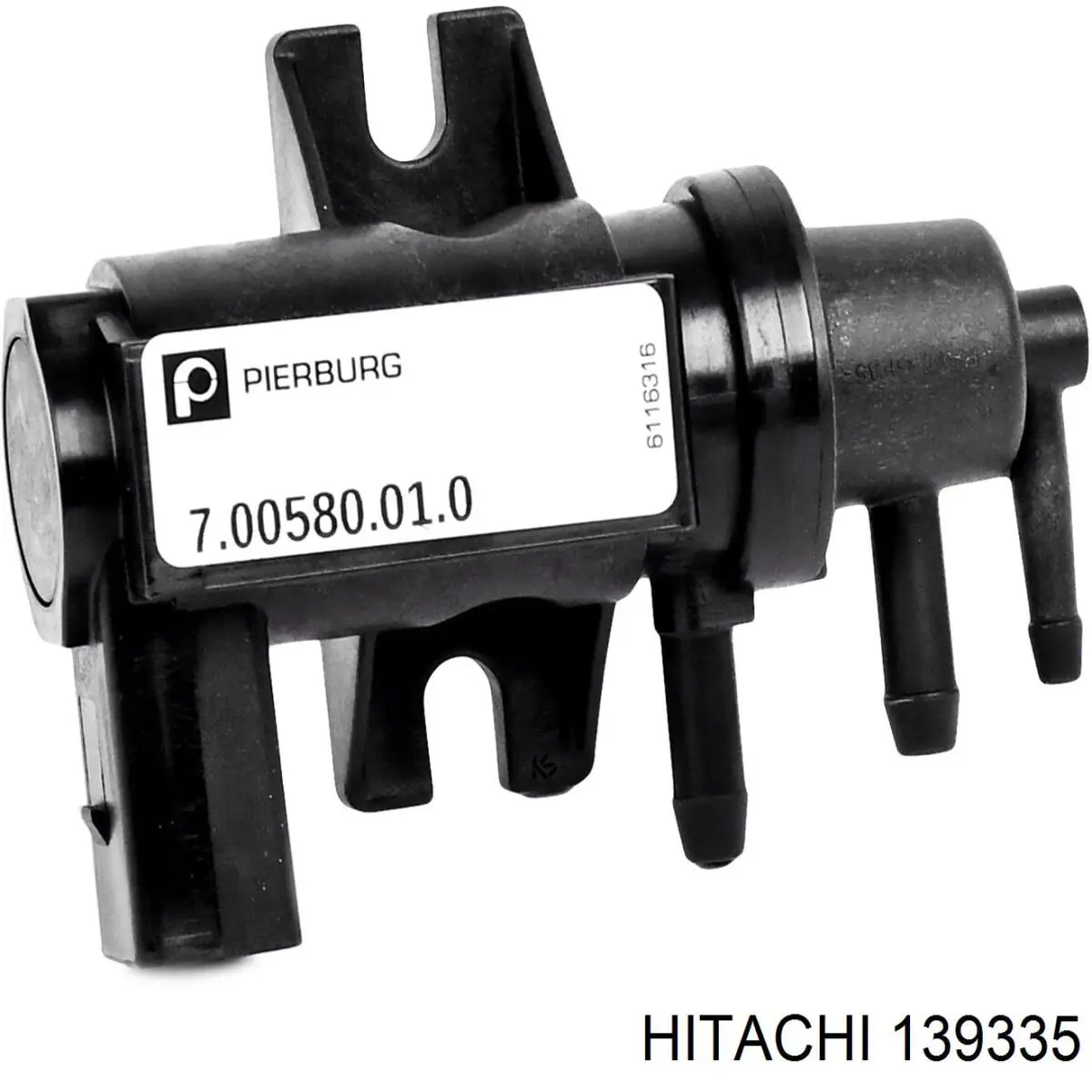 139335 Hitachi valvula de derivacion aire de carga (derivador)