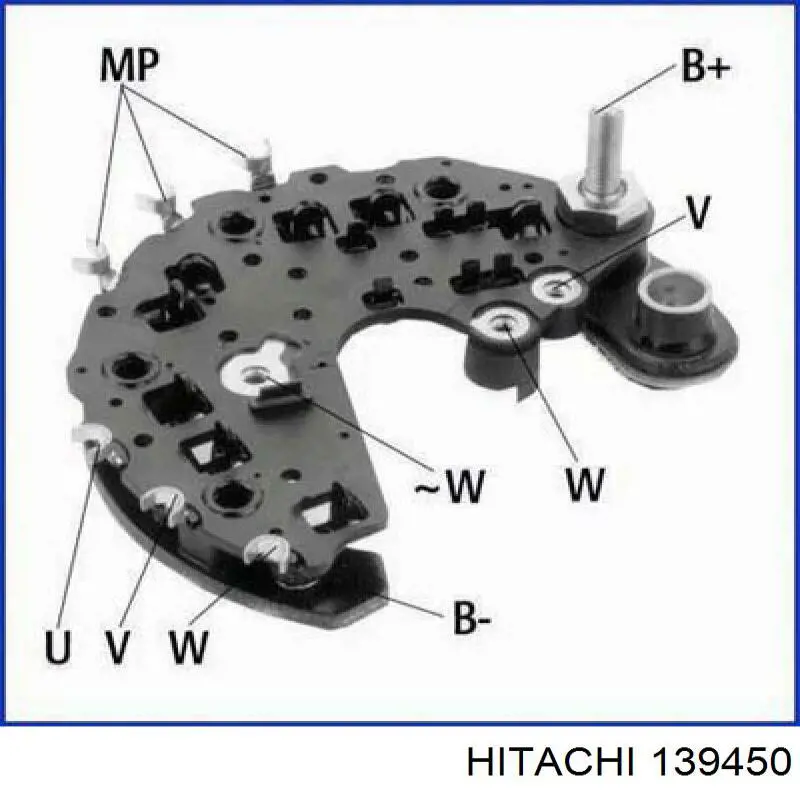 139450 Hitachi puente de diodos, alternador