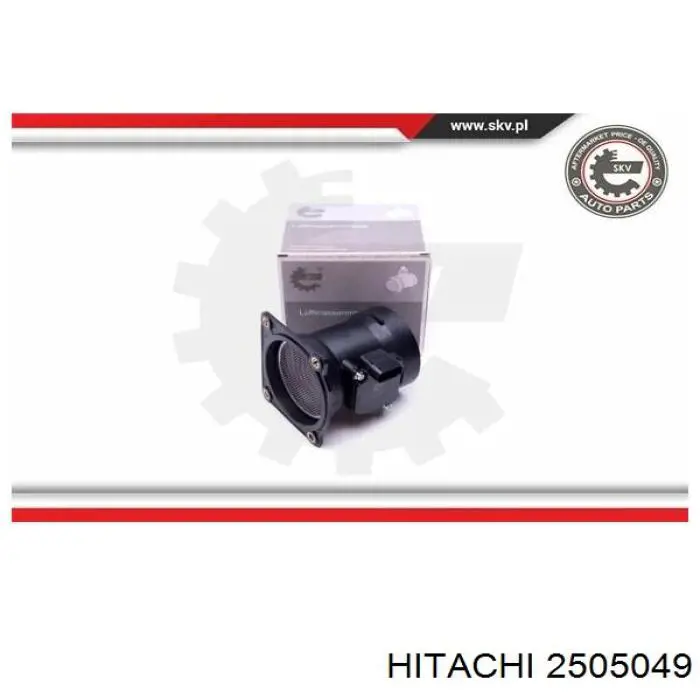 2505049 Hitachi sensor de flujo de aire/medidor de flujo (flujo de aire masibo)