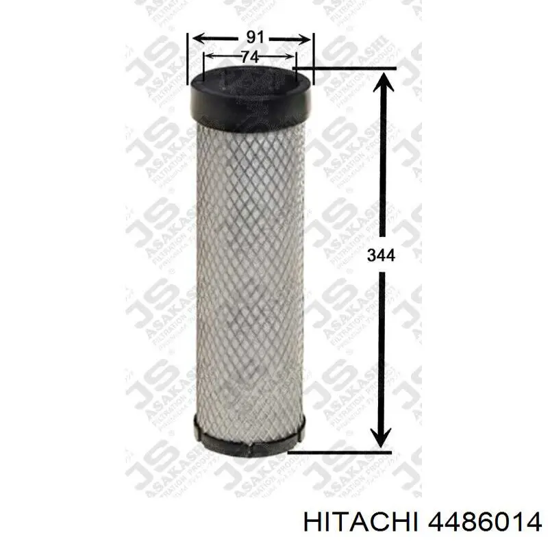 4486014 Hitachi filtro de aire