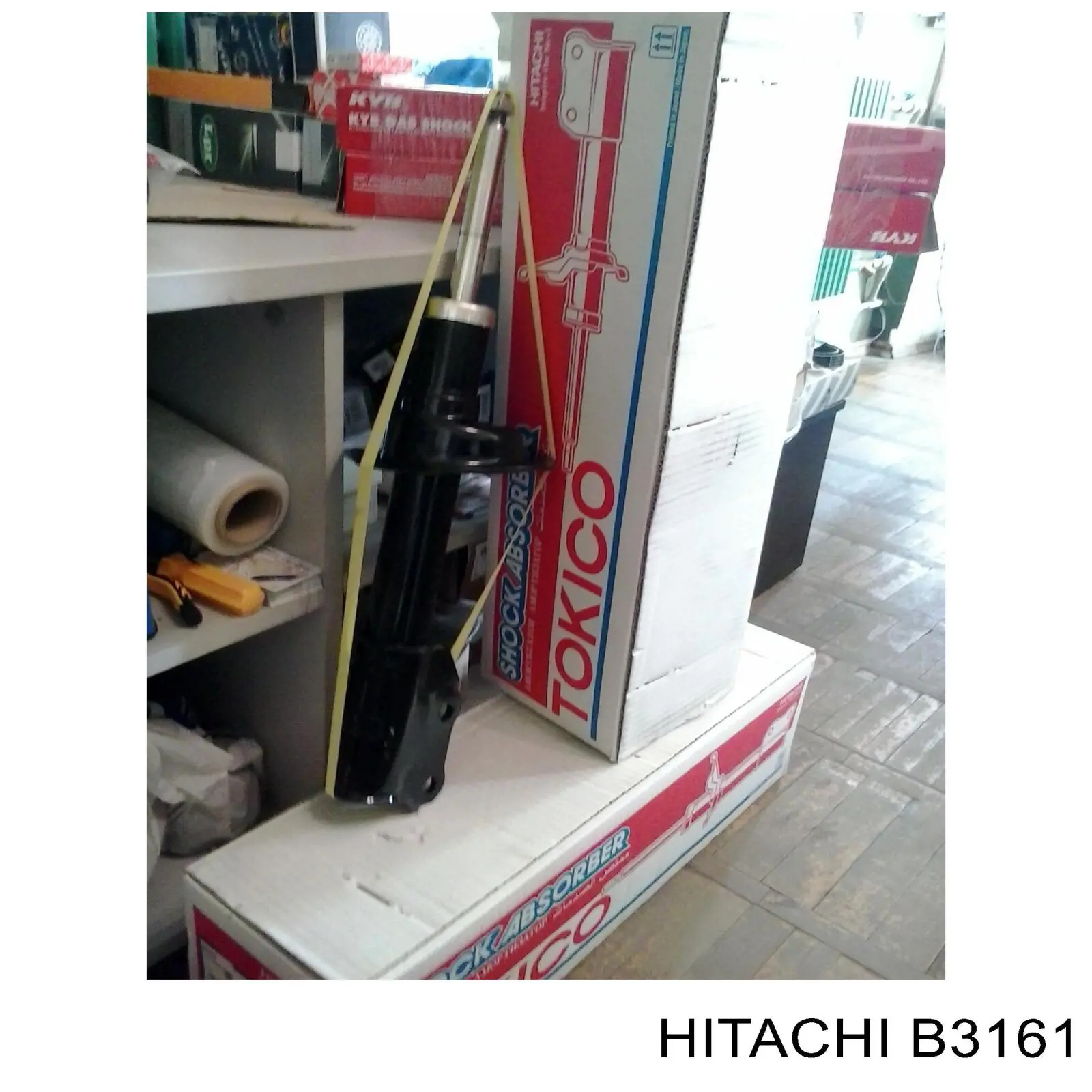 B3161 Hitachi amortiguador trasero derecho