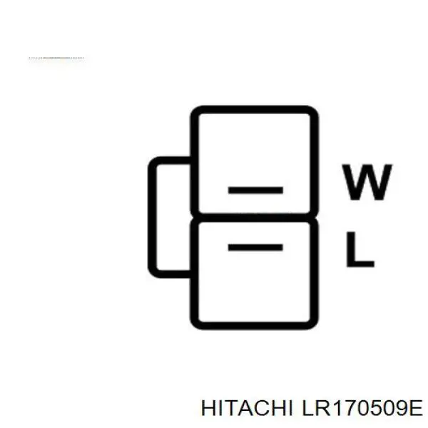 LR170509E Hitachi alternador