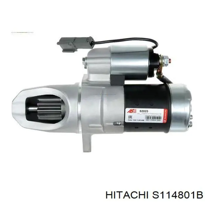 S114-801B Hitachi motor de arranque