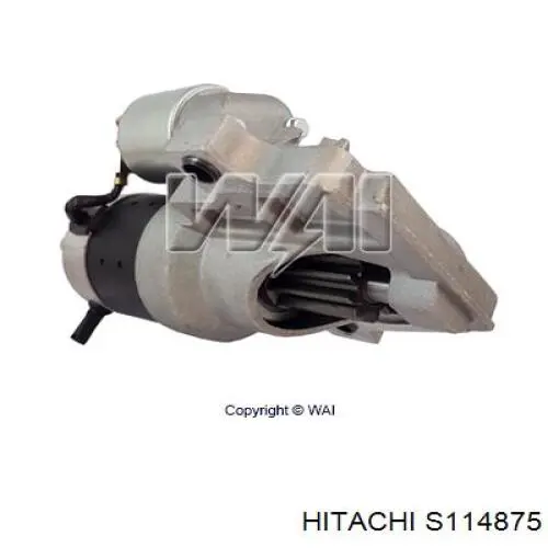 S114875 Hitachi motor de arranque