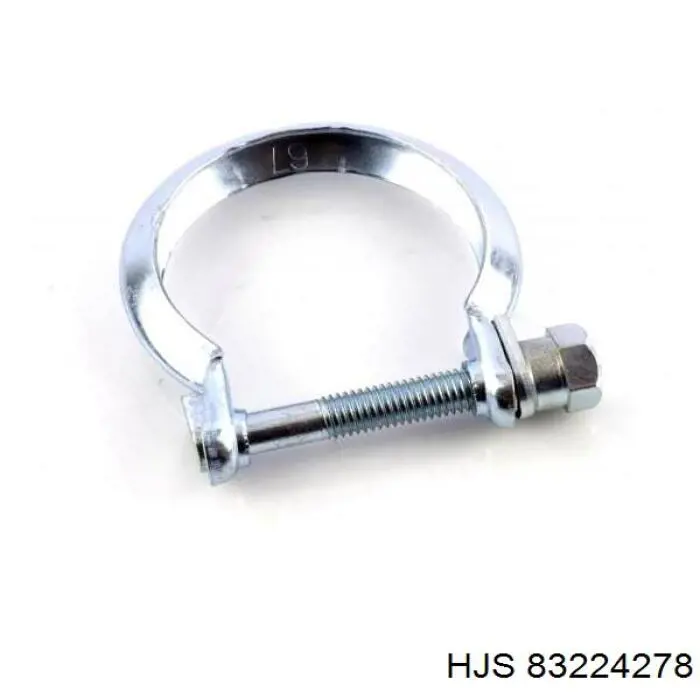 Abrazadera de sujeción delantera 31422331 Volvo