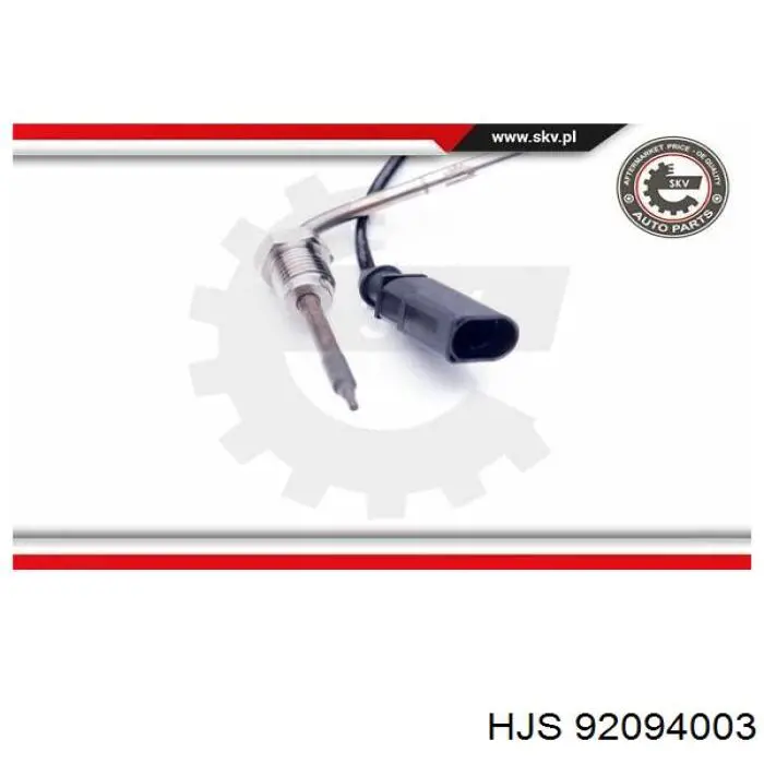 Sensor de temperatura de gases de escape antes del filtro de partículas ERA 551632A precio, desde 89,95 EUR