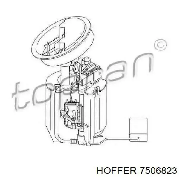 7506823 Hoffer módulo alimentación de combustible