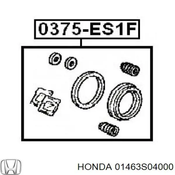 01463S04000 Honda juego de reparación, pinza de freno delantero