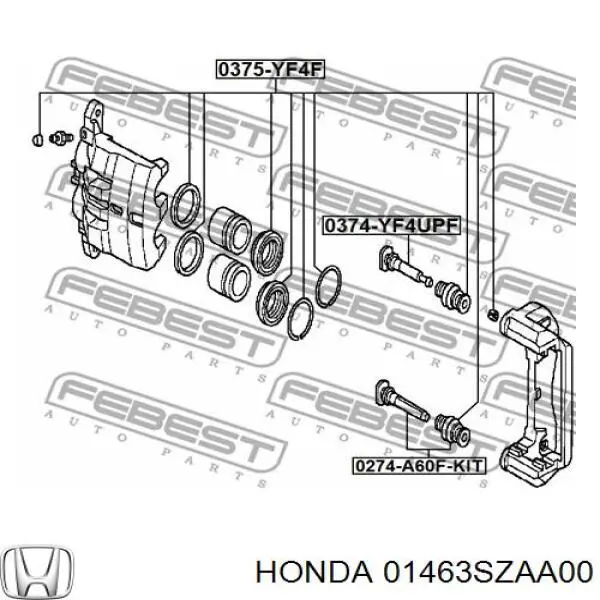 Comprar 01463SZAA00 Honda Kit de reparación de pinzas de freno