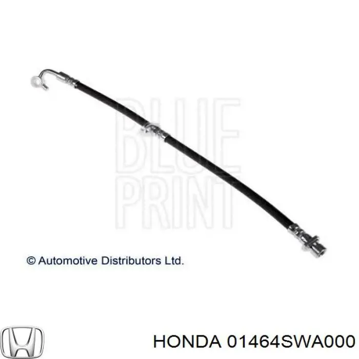 01464SWA000 Honda tubo flexible de frenos delantero derecho