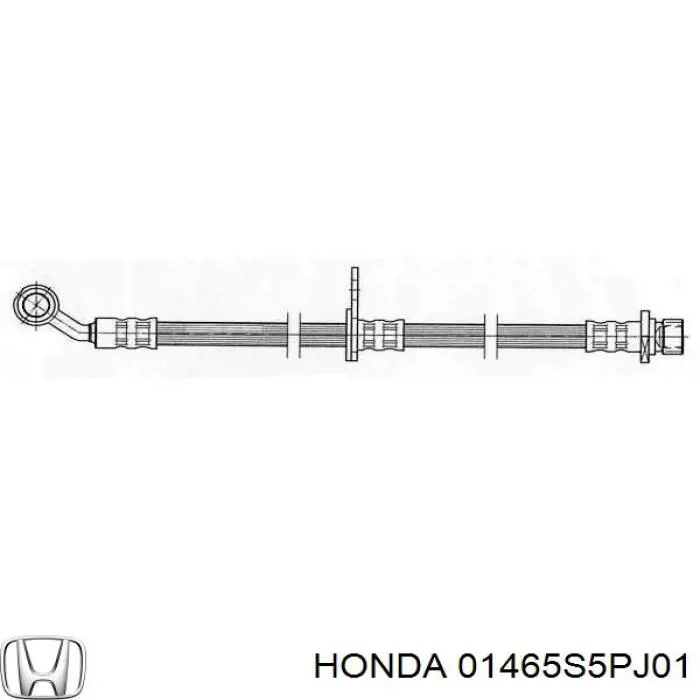 Tubo de frenos delantero para Honda Civic VII EM