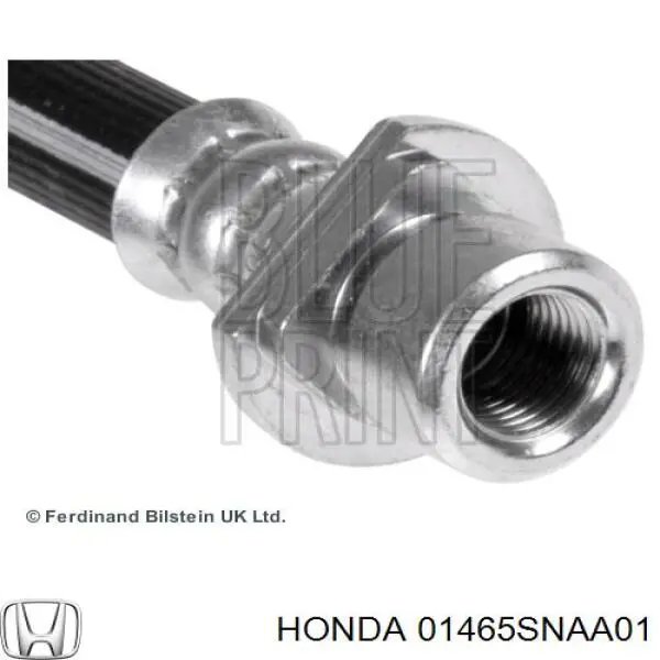 01465SNAA01 Honda tubo flexible de frenos delantero izquierdo