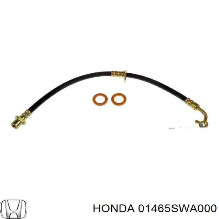 01465SWA000 Honda tubo flexible de frenos delantero izquierdo