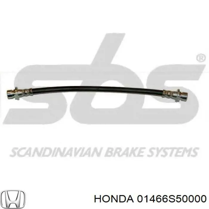 01466S50000 Honda tubo flexible de frenos trasero