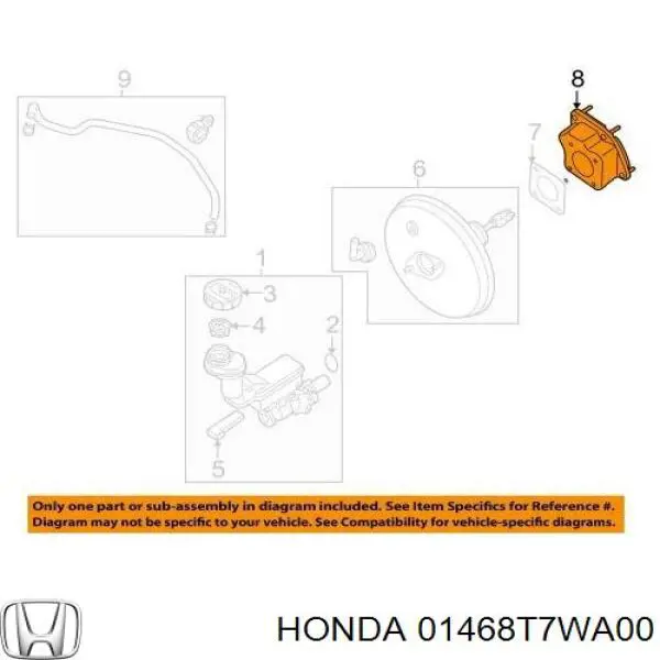 01468T7WA00 Honda