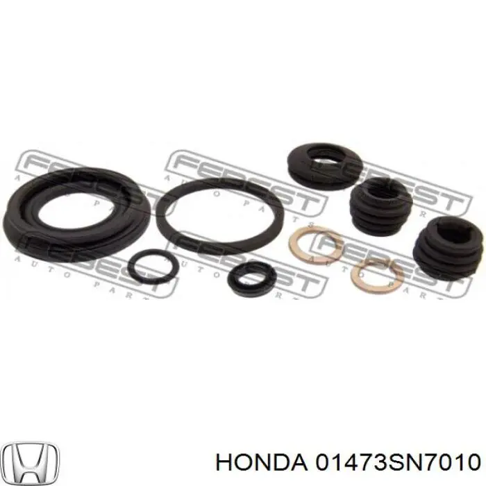 Juego de reparación, pinza de freno trasero para Honda Civic (EJ9, EK1)