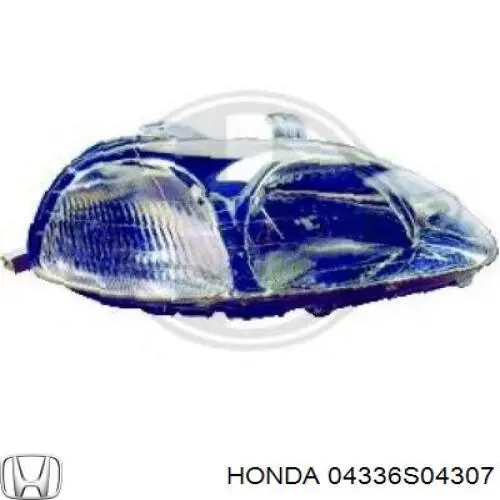 04336S04307 Honda faro izquierdo