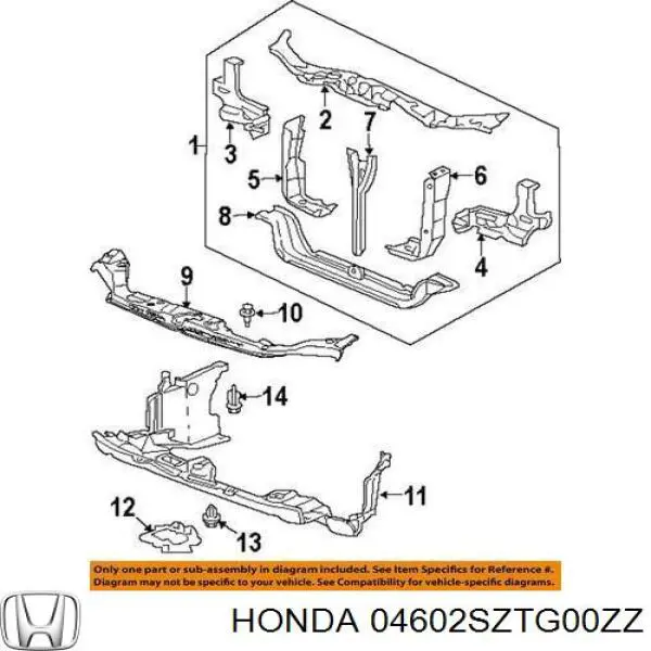 04602SZTG00ZZ Honda