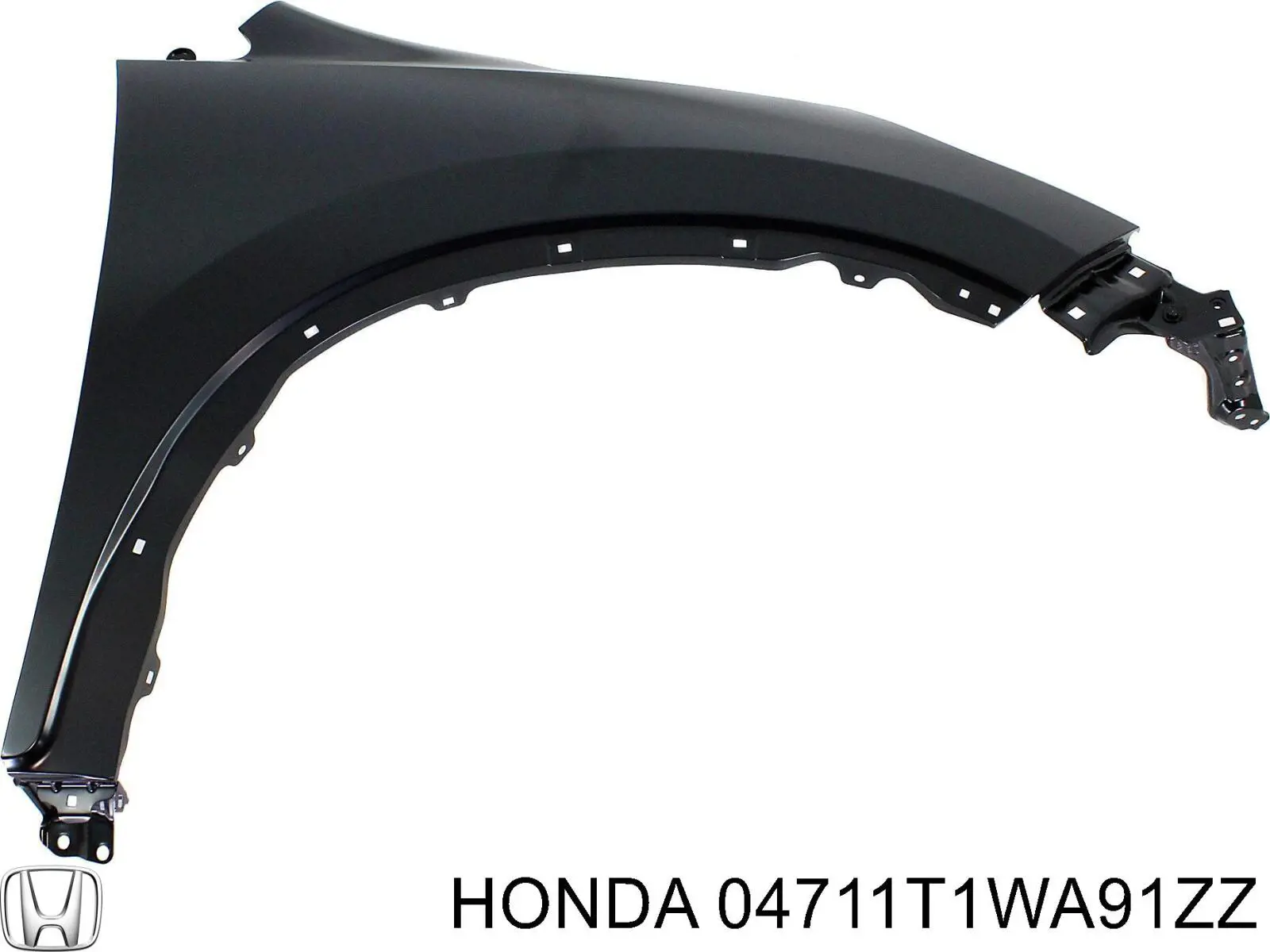 04711T1WA91ZZ Honda parachoques delantero