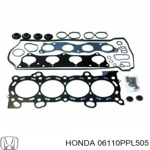 06110PPL505 Honda juego de juntas de motor, completo, superior