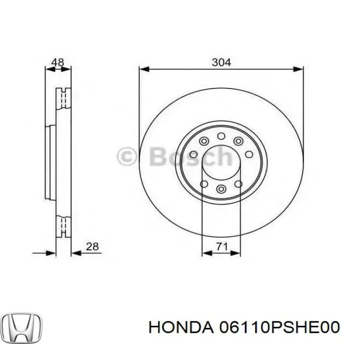 Kit de juntas de motor, completo, superior NPS H124A77