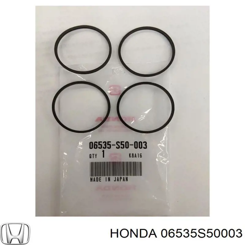 Comprar 06535S50003 Honda Juego de retenes del eje vertical de la cremallera de dirección