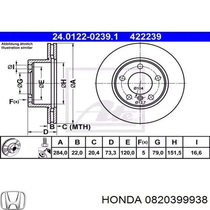 Líquido de frenos Honda 0820399938 precio, desde 9,60 USD