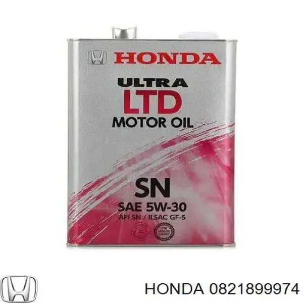 Honda Ultra LTD-SN Semi sintetico 4 L (0821899974)