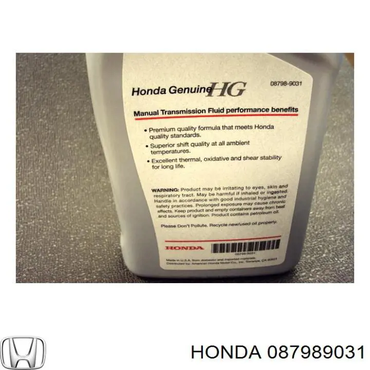 Aceite de transmisión Honda 087989031