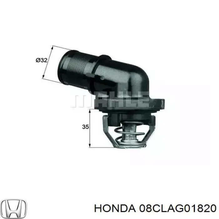 Líquido anticongelante Honda (08CLAG01820)