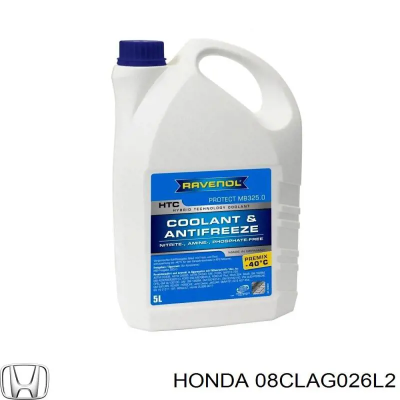 Líquido anticongelante Honda (08CLAG026L2)