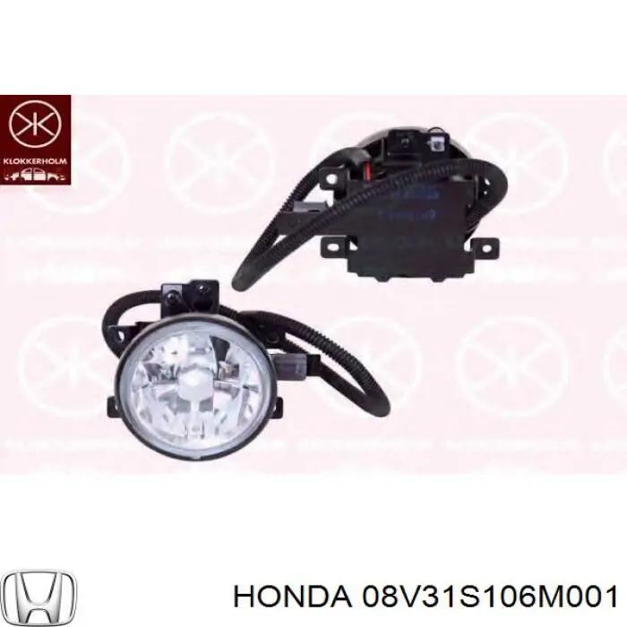 Faro antiniebla izquierdo / derecho para Honda CR-V (RD)