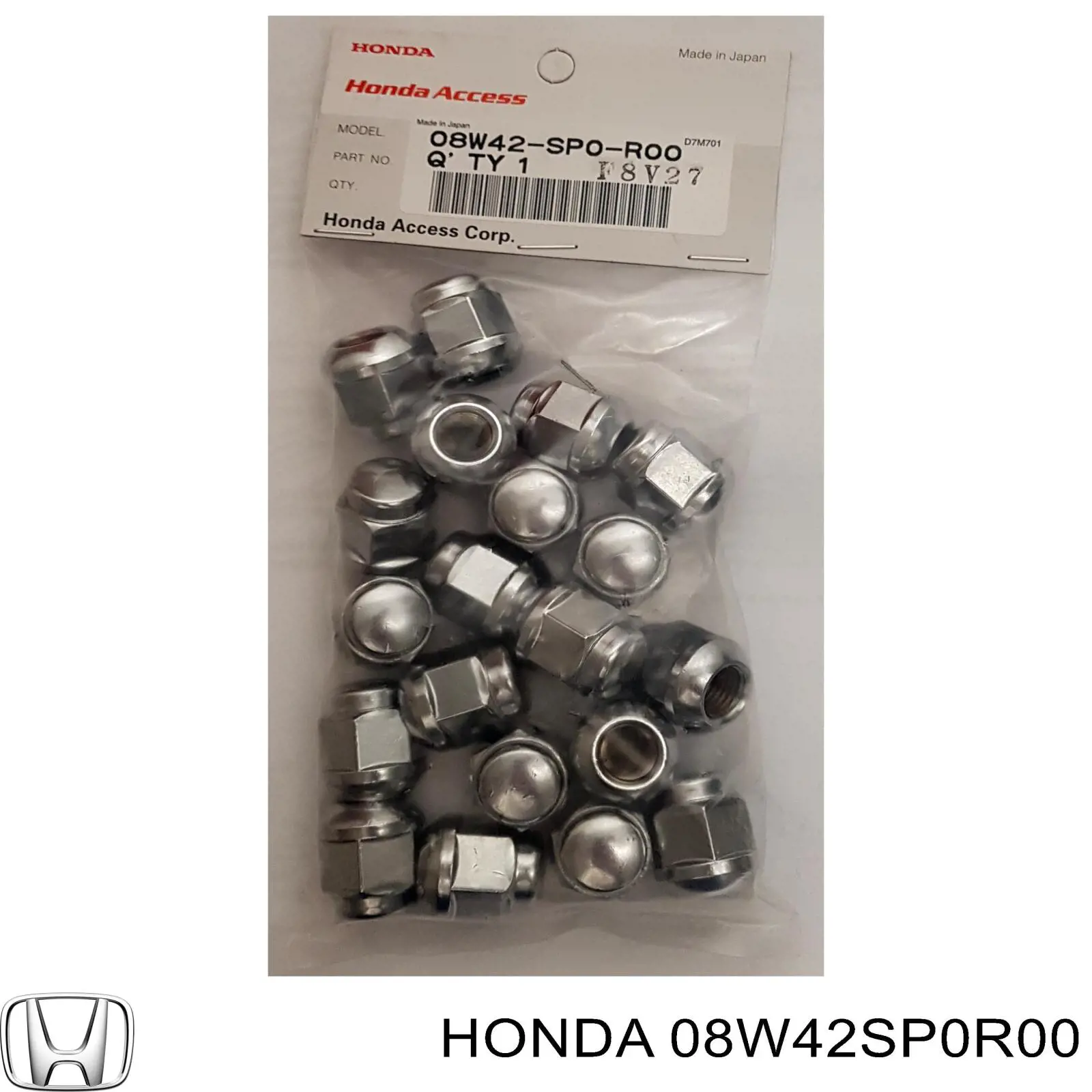 Tuerca seguridad de rueda para Honda STREAM (RN)