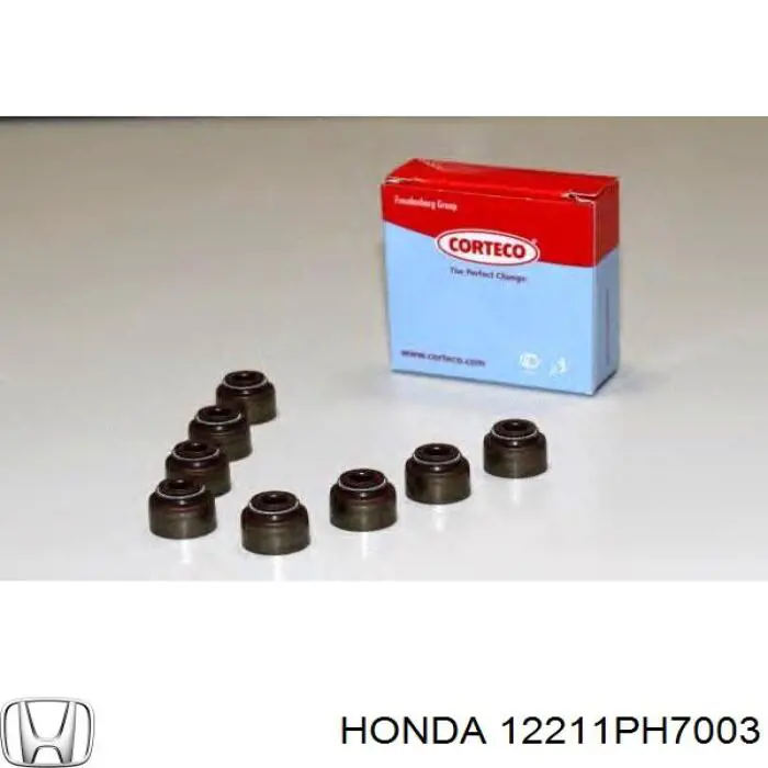 12211PH7003 Honda anillo de junta, vástago de válvula de escape