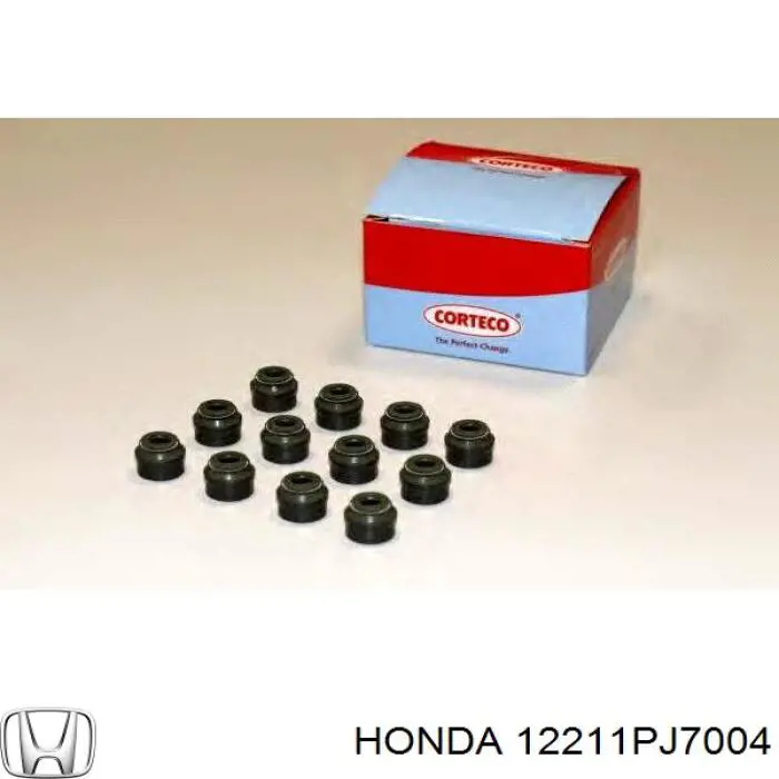 12211PJ7004 Honda anillo de junta, vástago de válvula de escape