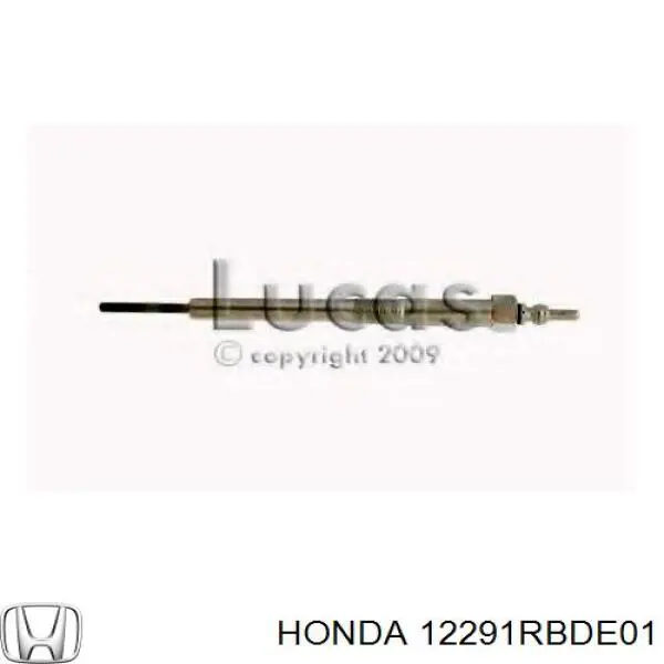 Bujía de precalentamiento Honda 12291RBDE01