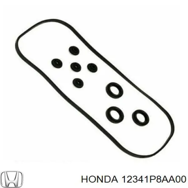 12341P8AA00 Honda junta de la tapa de válvulas del motor