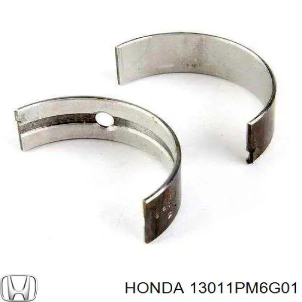 13011PM6G01 Honda Juego de anillos de pistón, motor, STD