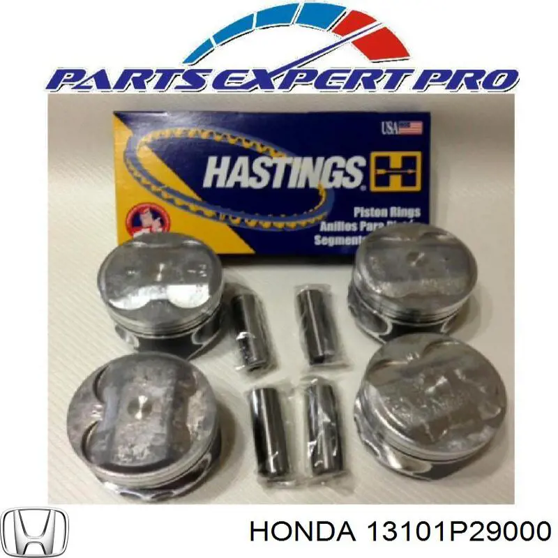 13101P29000 Honda pistón con bulón sin anillos, std