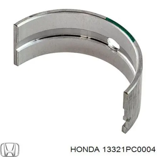 13321PC0004 Honda juego de cojinetes de cigüeñal, estándar, (std)
