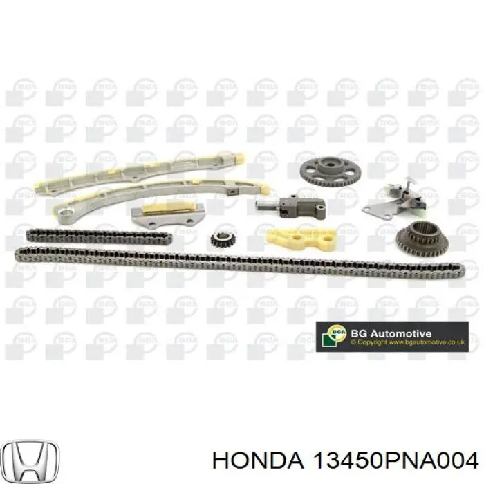 13450PNA004 Honda carril de deslizamiento, cadena de distribución izquierdo