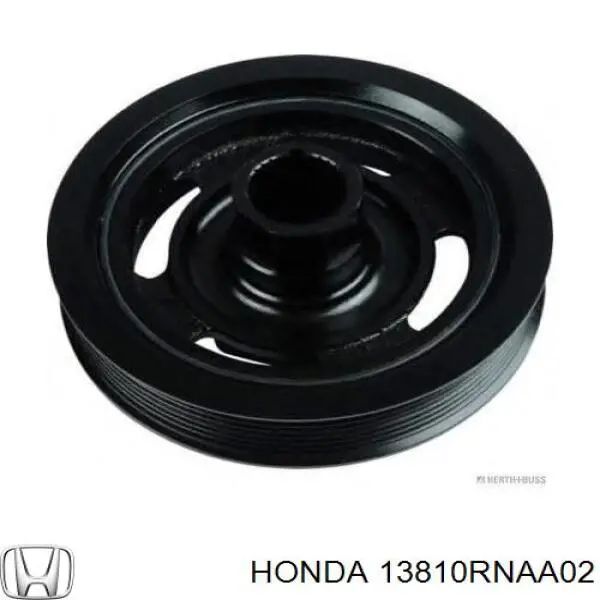 13810RNAA02 Honda polea de cigüeñal