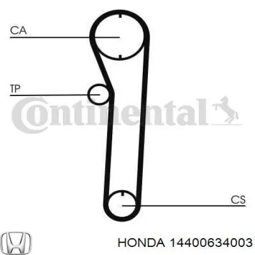 14400634003 Honda correa distribucion