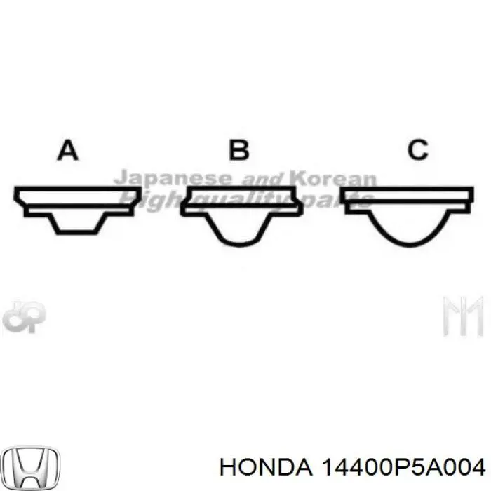14400P5A004 Honda Correa dentada