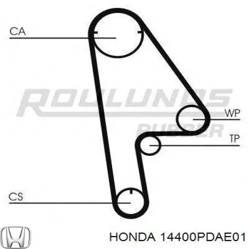 Comprar 14400PDAE01 Honda Correa distribución
