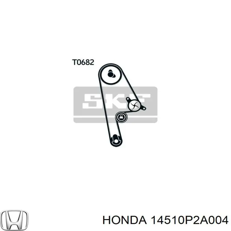Tensor correa distribución 14510P2A004 Honda