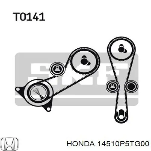 Tensor de la correa de distribución Honda 14510P5TG00 precio, desde 30,87 EUR