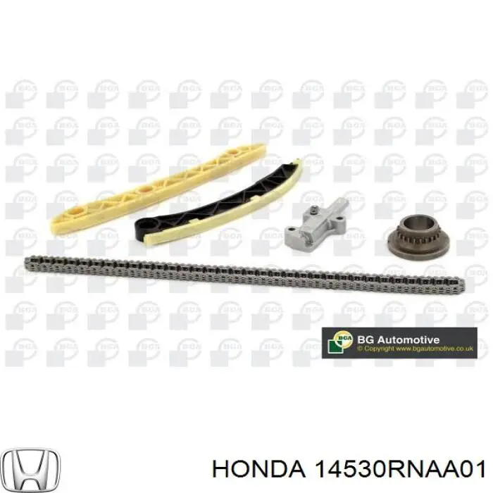 Carril de deslizamiento, cadena de distribución para Honda Accord (CU)
