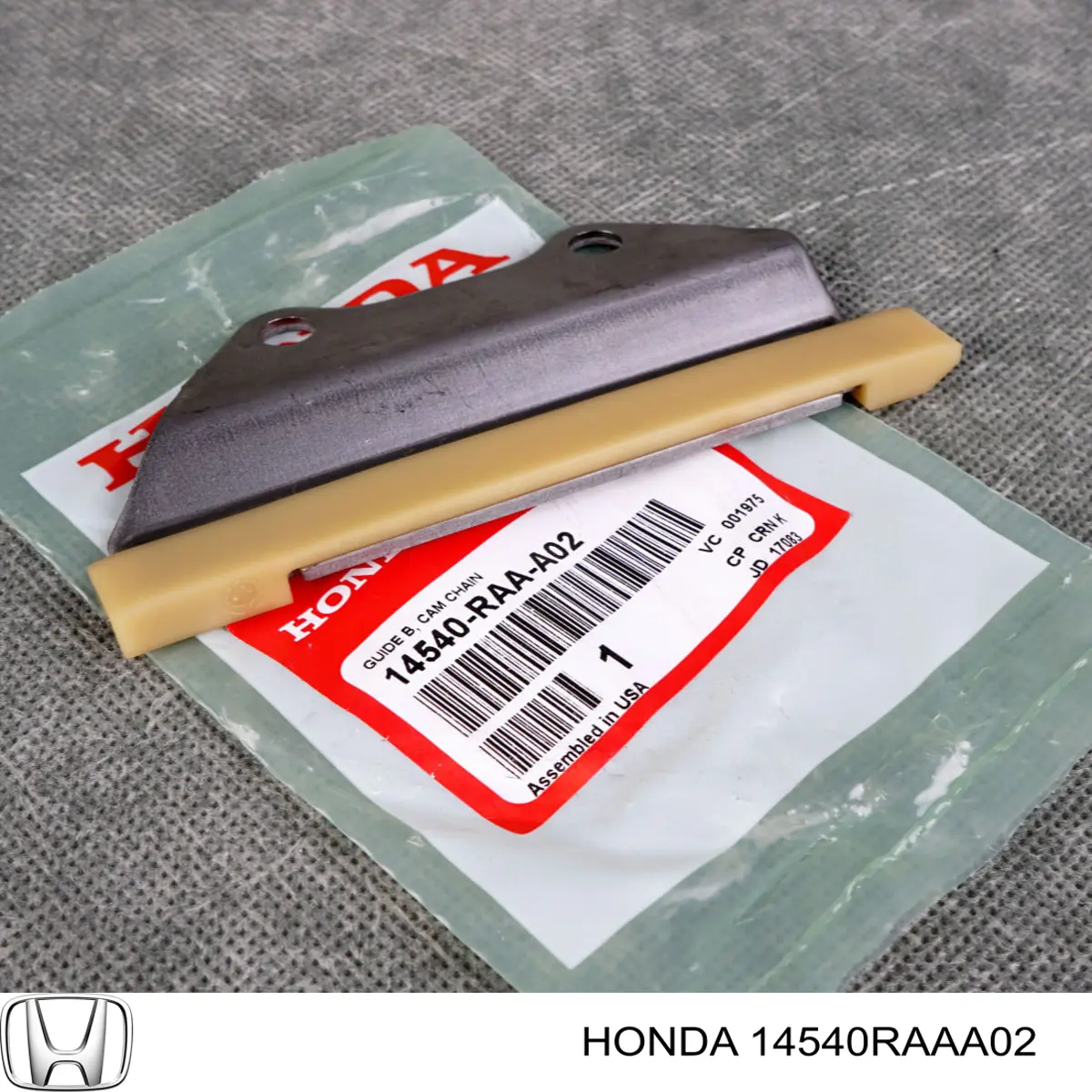Carril de deslizamiento, cadena de distribución superior para Honda Accord (CW)